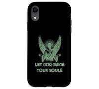 Carcasa para iPhone XR Let God Guide Your Soul Ángel Alas Fe Espiritual
