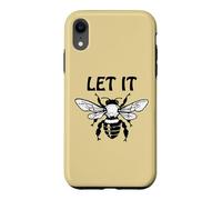 Carcasa para iPhone XR Let it Bee Sign,Be Kind Queen Bee Lovers Bee Kind Bee Design
