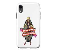 Carcasa para iPhone XR Letra de Columbia Stay Sane Inside Insanity Rose Tint My World