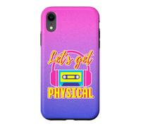 Carcasa para iPhone XR Let's Get Physical - Disfraz de los años 80 para Halloween y Entrenamiento Retro