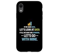 Carcasa para iPhone XR Let's Look At Data - Data Science Statistics Data Analyst