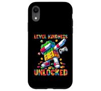 Carcasa para iPhone XR Level Kindness Unlocked Master Builder Gamer Boys Teacher