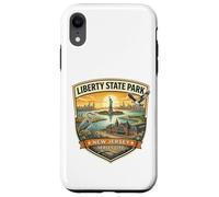 Carcasa para iPhone XR Liberty State Park New Jersey Ellis Island - Recuerdo novedoso