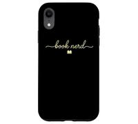Carcasa para iPhone XR Libro Nerd Book Entusiasta Literatura Biblioteca Lector