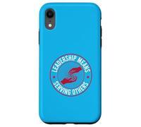 Carcasa para iPhone XR Liderazgo Significa Servir a los demás