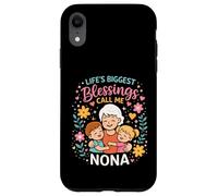 Carcasa para iPhone XR Life'S Biggest Blessings Call Me Nona Italian Grandma