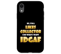 Carcasa para iPhone XR Likes Collector Idgaf Meme Social Media Marketing Influencer