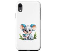 Carcasa para iPhone XR Lindo Koala mamá y bebé Animal ilustración