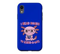 Carcasa para iPhone XR Lindo Libro de Lectura de Criatura Marina Learn-A-Lotl Pun Reader