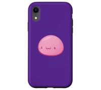 Carcasa para iPhone XR Lindo Personaje Kawaii Rosa Blob Adorable