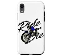 Carcasa para iPhone XR Lindo Viajar O Morir con Motocicleta