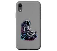 Carcasa para iPhone XR Lindo Yoga Astronauta Bienestar Tai Chi Meditación Zen XiGong
