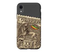 Carcasa para iPhone XR Lion of Judah Vintage Ethiopia Art Selassie Rasta Reggae
