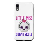 Carcasa para iPhone XR Little Miss Sugar Skull Divertido Niño Niña Chica Mexicana Diversión