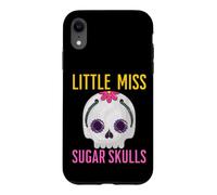 Carcasa para iPhone XR Little Miss Sugar Skull Divertido Niño Niña Chica Mexicana Diversión