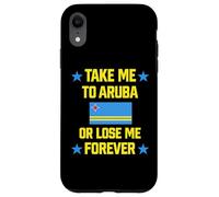 Carcasa para iPhone XR Llévame a Aruba o Piérdame para Siempre | Crucero con Bandera del Caribe