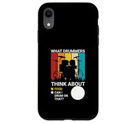 Carcasa para iPhone XR Lo Que piensan los Bateristas