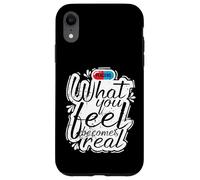 Carcasa para iPhone XR Lo Que sientes se Convierte en una Cita Real