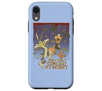 Carcasa para iPhone XR Looney Tunes Bugs and Daffy The Only Come At Night