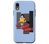 Carcasa para iPhone XR Looney Tunes Daffy Duck Who's In Charge?