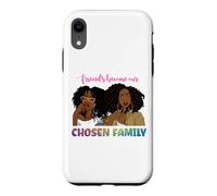 Carcasa para iPhone XR Los Amigos se convierten en Nuestra Familia elegida Mujeres Negras Melanina Chicas
