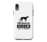 Carcasa para iPhone XR Los Besos de geryhound lo arreglan Todo.