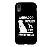 Carcasa para iPhone XR Los Besos de Labrador lo arreglan Todo.