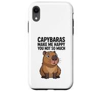 Carcasa para iPhone XR Los capibaras me Hacen Feliz no Tanto