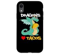 Carcasa para iPhone XR Los Dragones aman los Tacos