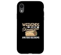 Carcasa para iPhone XR Los Fines de Semana Son para Shawarma y Malas Decisiones Amantes de Shawarma
