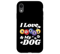 Carcasa para iPhone XR Love Bingo and Dogs Night Lucky Game Party