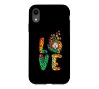 Carcasa para iPhone XR Love Jack Russell Terrier Dog Sunflower Tie Dye Leoparad