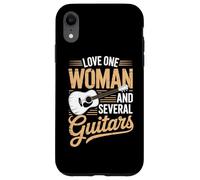 Carcasa para iPhone XR Love One Woman and Several Guitars