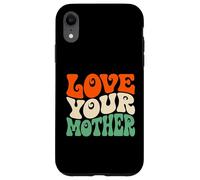 Carcasa para iPhone XR Love Your Mother Earth Day Retro Ambientalista Planeta