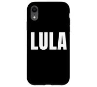 Carcasa para iPhone XR Lula President Bold White Font