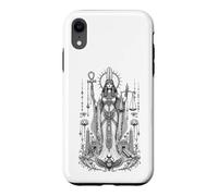 Carcasa para iPhone XR Maat Pluma Verdad Antiguo Egipcio Equilibrio Mito Arte