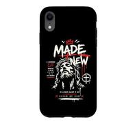 Carcasa para iPhone XR Made New 2 Corintios 5:17 Christian Faith Streetwear