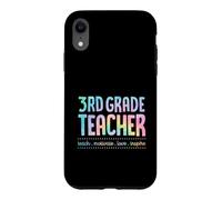 Carcasa para iPhone XR Maestro de Tercer Grado enseñar motivar Amor Inspirar enseñanza Lema
