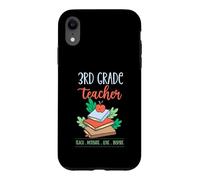 Carcasa para iPhone XR Maestro de Tercer Grado enseñar motivar Amor Inspirar Lema Escolar