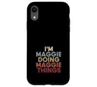 Carcasa para iPhone XR Maggie Name Maggie Personalized Name First Given