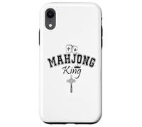 Carcasa para iPhone XR Mahjong King of Tiles Mens Mahjaholic Men It's Mahjong Time