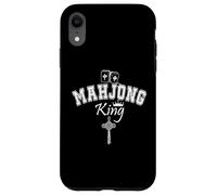 Carcasa para iPhone XR Mahjong King of Tiles Mens Mahjaholic Men It's Mahjong Time