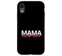 Carcasa para iPhone XR Mamá EST 1974 - Celebración de Cumpleaños Maternidad
