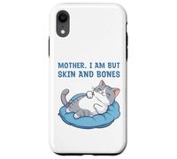 Carcasa para iPhone XR Mamá, Soy Pero Piel y Huesos Gracioso Gato mamá Amante de los Gatos