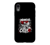 Carcasa para iPhone XR Marcus Tullius Cicerón Orador Romano Estoico Filosofía Latín