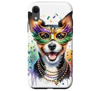 Carcasa para iPhone XR Mardi Gras Teddy Roosevelt Terrier Perro
