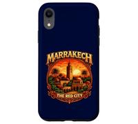 Carcasa para iPhone XR Marrakech La Ciudad Roja Marruecos Vintage Patrimonio marroquí