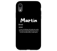 Carcasa para iPhone XR Martin Definition Personalized Golf Dad Costume For Martins