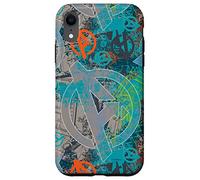 Carcasa para iPhone XR Marvel Avengers Black Widow y Iron Man Comic Book