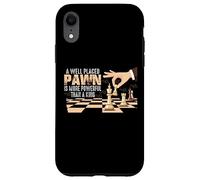 Carcasa para iPhone XR Más poderoso Que un Rey | Chess Piece Chess Board Chess